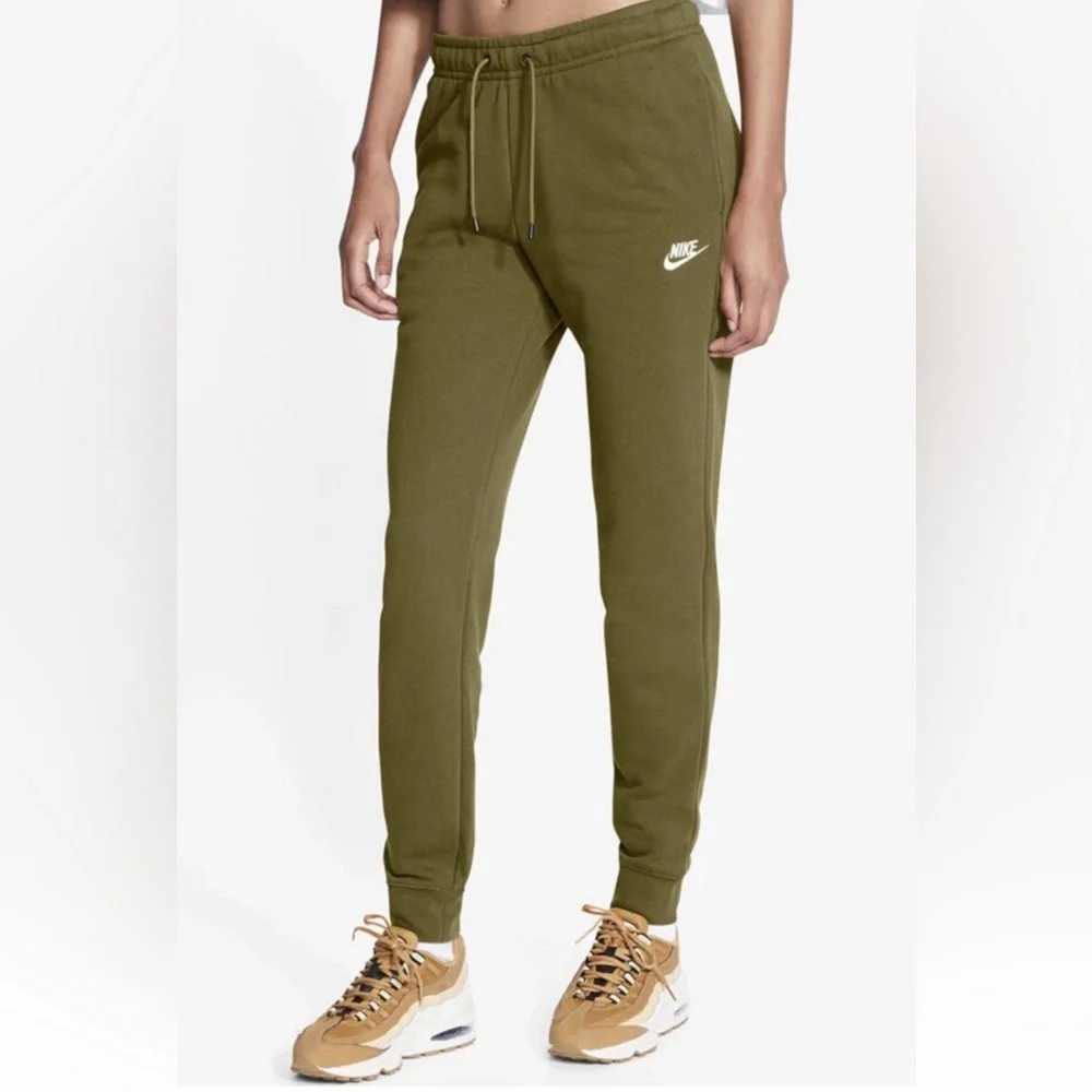Kids Nike Olive Green Joggers size small